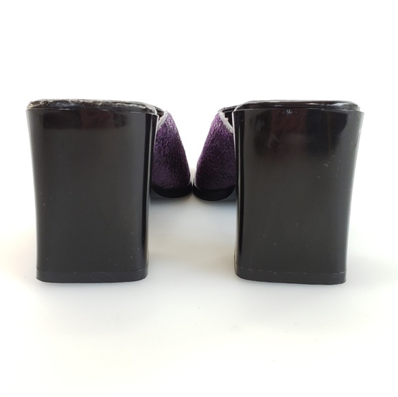 VTG Purple Mule Clogs by D'Antonio Size 7M - Picture 5 of 8